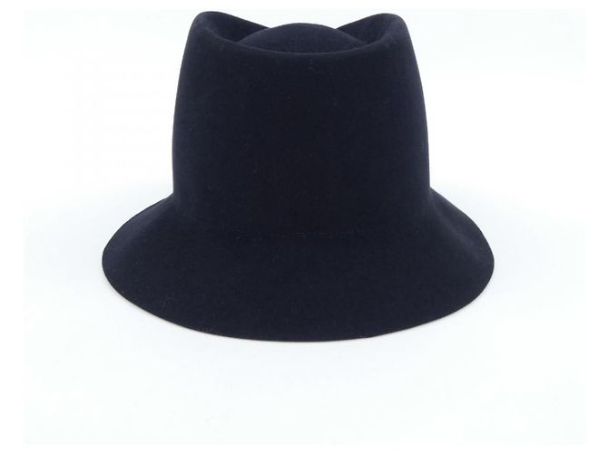 Hut Hermès 57 Schwarz - Ansicht 4