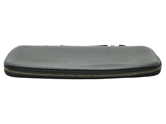 Organizer da Viaggio Louis Vuitton Taiga Nero Grigio - vista 3