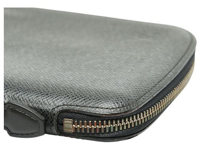 Organizer da Viaggio Louis Vuitton Taiga Nero Grigio - vista 5