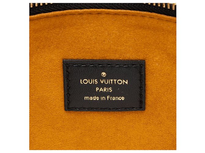 Louis Vuitton Monogram Prägung Lammleder Coussin MM Schultertasche Schwarz - Ansicht 7