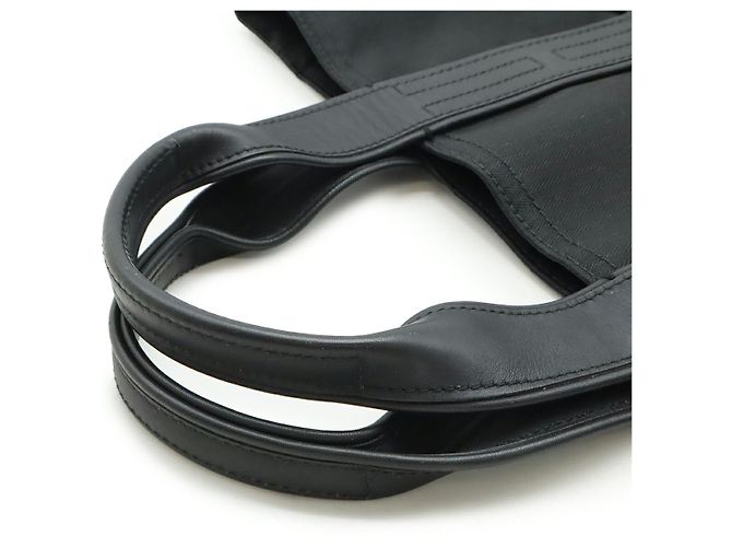 Borsa Tote Acapulco Cabas MM Nera di Hermès Nero - vista 5