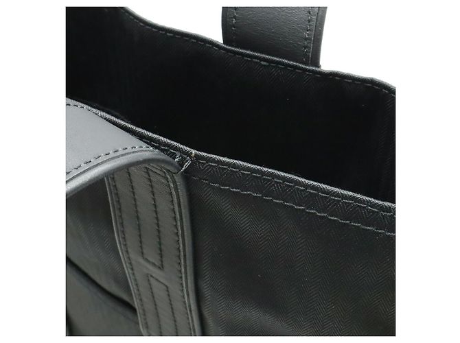 Borsa Tote Acapulco Cabas MM Nera di Hermès Nero - vista 8