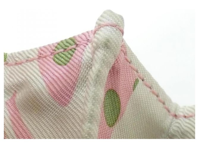 Silk In Portafoglio in seta Epsom Hermès BRIDES DE GALA FANTOME POIS Rosa - vista 10