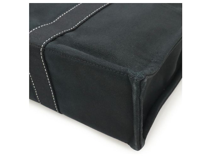 Herbag MM Canvas Tote Bag von Hermès Schwarz - Ansicht 3