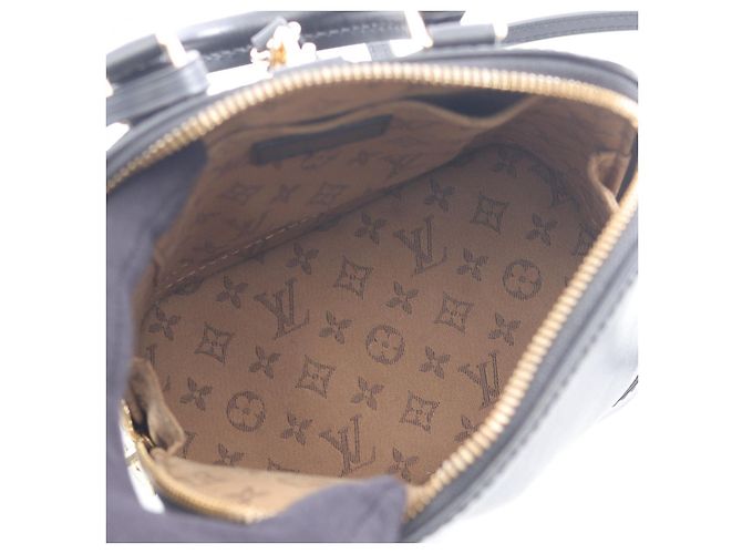 Zaino Alma in pelle nera Louis Vuitton Nero - vista 2
