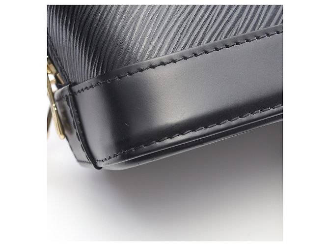 Zaino Alma in pelle nera Louis Vuitton Nero - vista 6