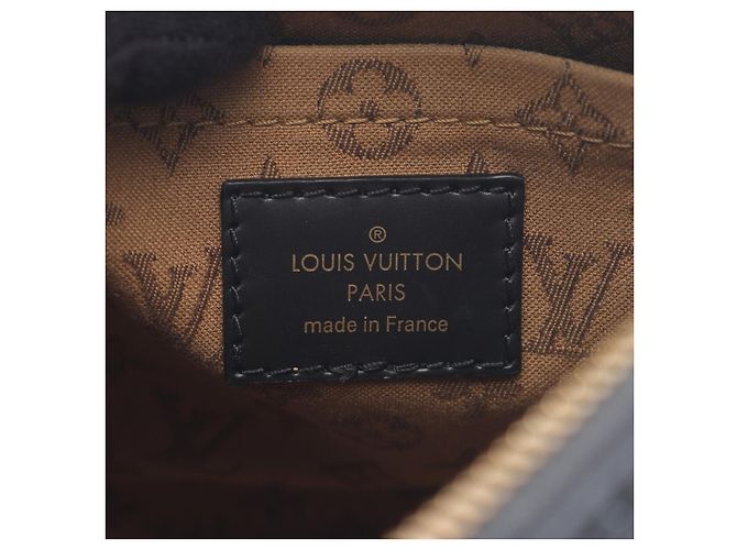 Zaino Alma in pelle nera Louis Vuitton Nero - vista 7