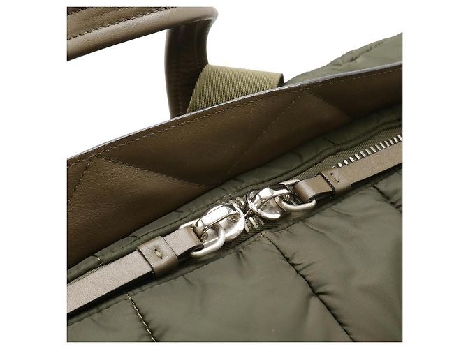 Moncler KEITU BORSA Nylon-Leder Tasche - Ansicht 5