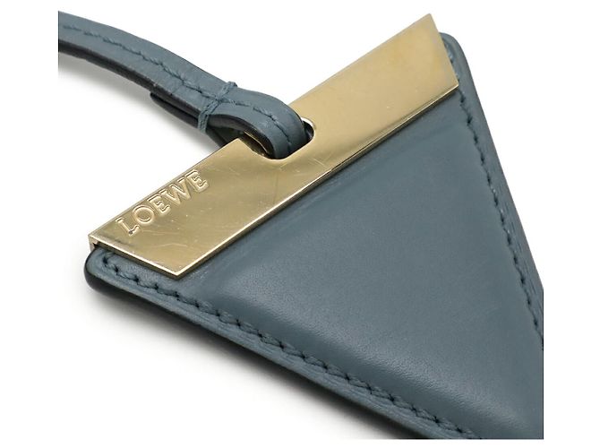 Sac à bandoulière mini en cuir Loewe Barcelona Bleu - vue 6