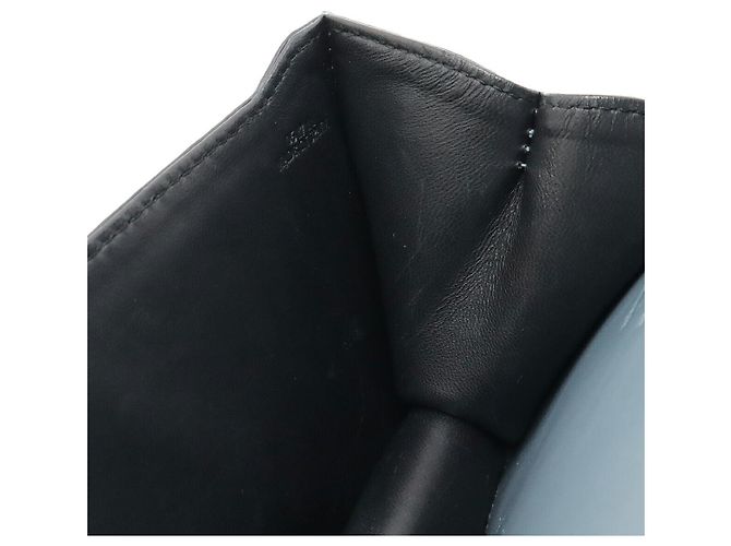 Sac à bandoulière mini en cuir Loewe Barcelona Bleu - vue 8
