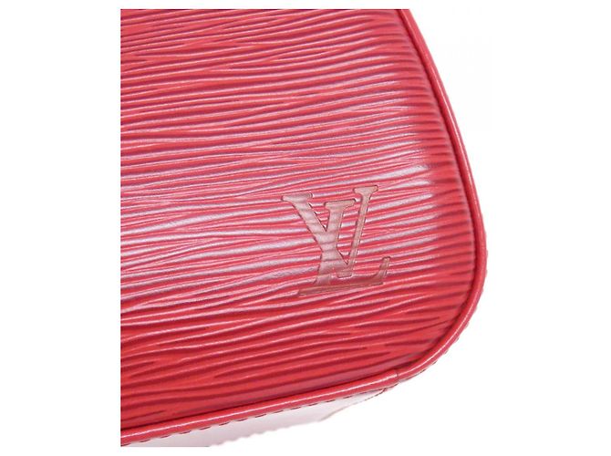 Borsa a mano Jasmin Epi in pelle di vitello Louis Vuitton Rosso - vista 4