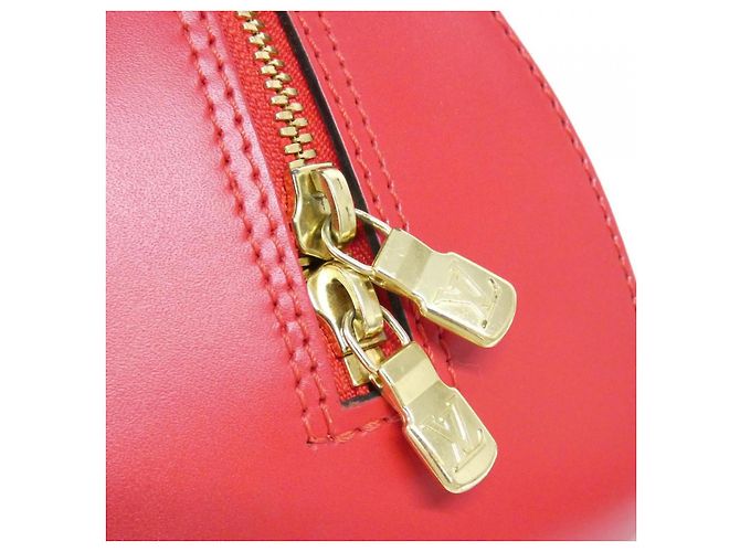 Borsa a mano Jasmin Epi in pelle di vitello Louis Vuitton Rosso - vista 7