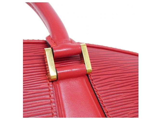 Borsa a mano Jasmin Epi in pelle di vitello Louis Vuitton Rosso - vista 8