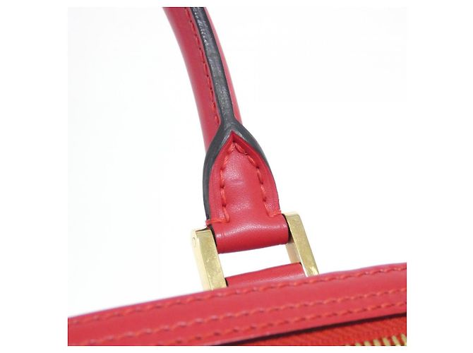 Borsa a mano Jasmin Epi in pelle di vitello Louis Vuitton Rosso - vista 9