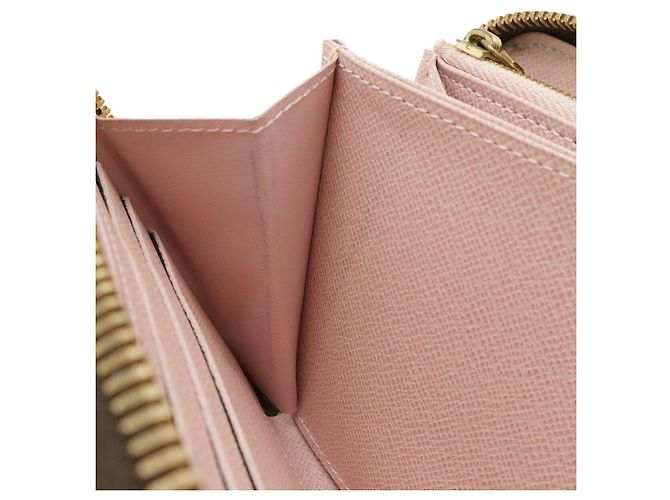 Cartera Zippy Monogram Louis Vuitton - Cartera Larga Rosa - vista 6