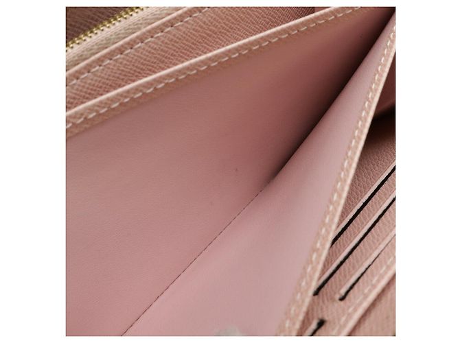 Cartera Zippy Monogram Louis Vuitton - Cartera Larga Rosa - vista 7
