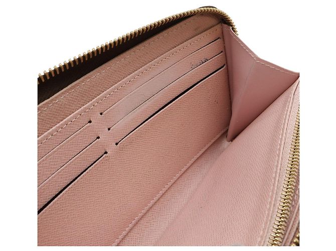 Cartera Zippy Monogram Louis Vuitton - Cartera Larga Rosa - vista 9