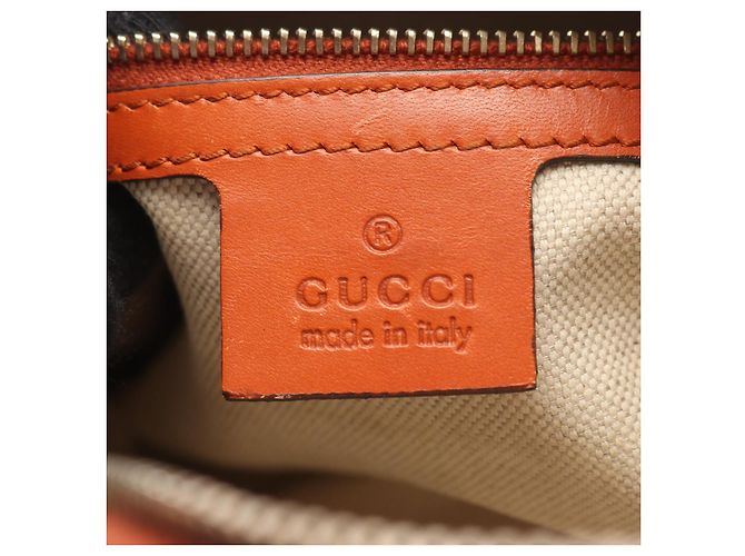 Borsa a mano in pelle GG Canvas di Gucci Marrone Beige - vista 10