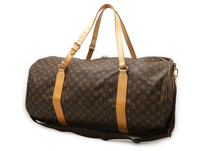 Borsa da Viaggio Boston Monogram Louis Vuitton Marrone - vista 2