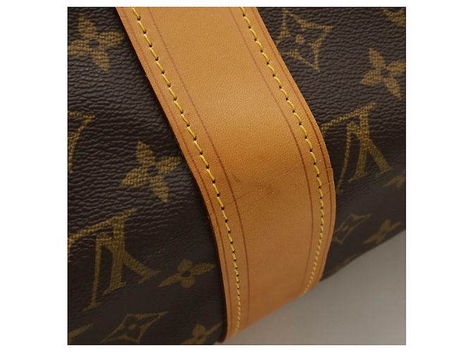 Borsa da Viaggio Boston Monogram Louis Vuitton Marrone - vista 5