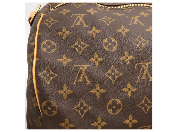 Borsa da Viaggio Boston Monogram Louis Vuitton Marrone - vista 6