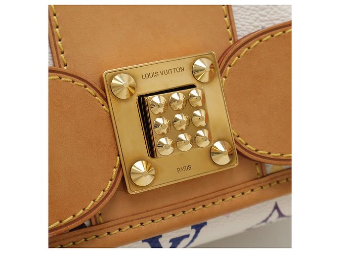 Louis Vuitton Schultertasche Monogramm Multicolor Weiß - Ansicht 5