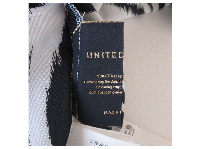 Autre Marque UNITED TOKYO Zebra Shirt Black White - view 11