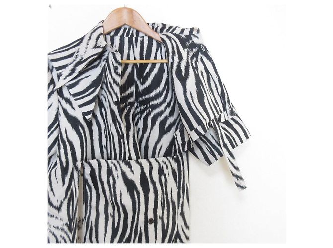 Autre Marque UNITED TOKYO Zebra Shirt Black White - view 5