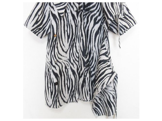 Autre Marque UNITED TOKYO Zebra Shirt Black White - view 6