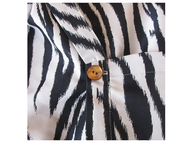 Autre Marque UNITED TOKYO Zebra Shirt Black White - view 8