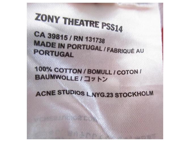 Top sin mangas estampado de Acne Studios Naranja - vista 8