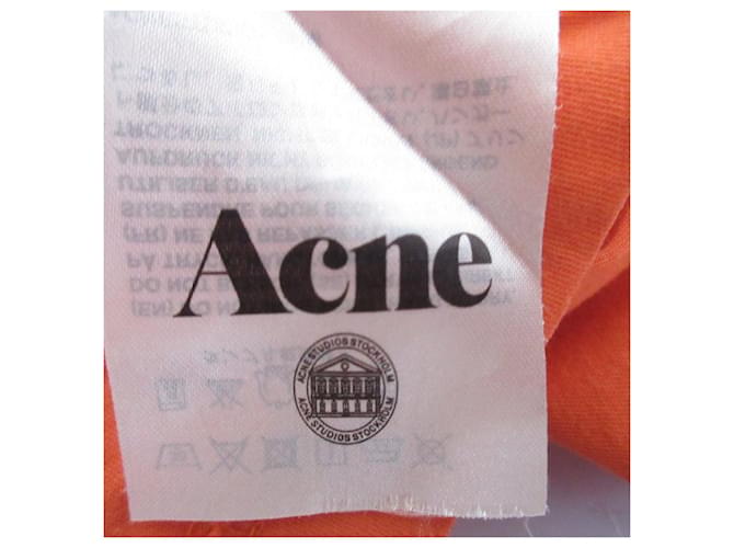 Top sin mangas estampado de Acne Studios Naranja - vista 9