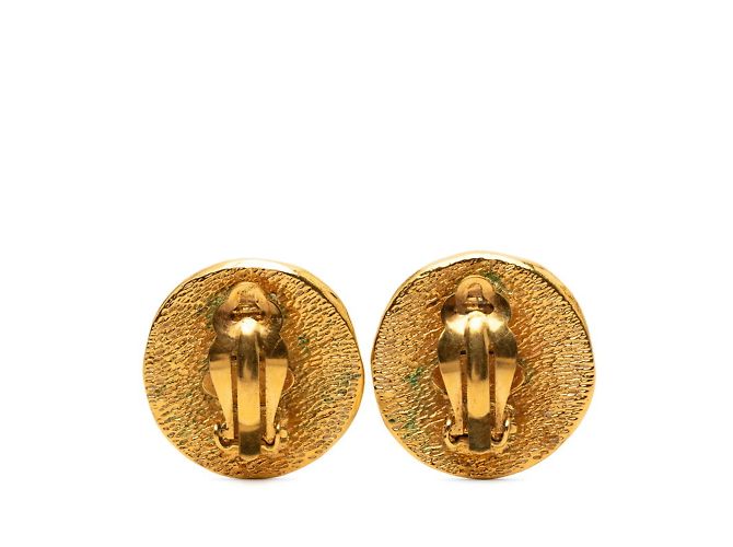 Orecchini a clip placcati in oro Chanel 31 Rue Cambon D'oro - vista 2