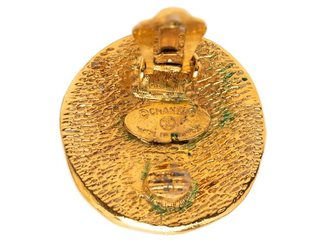 Orecchini a clip placcati in oro Chanel 31 Rue Cambon D'oro - vista 3
