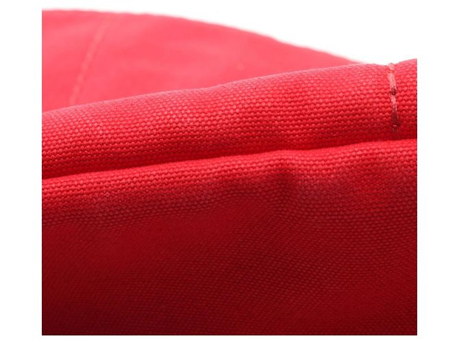 Prada Canapa Tote Tasche Rot - Ansicht 10