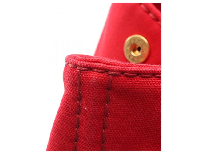 Prada Canapa Tote Tasche Rot - Ansicht 7