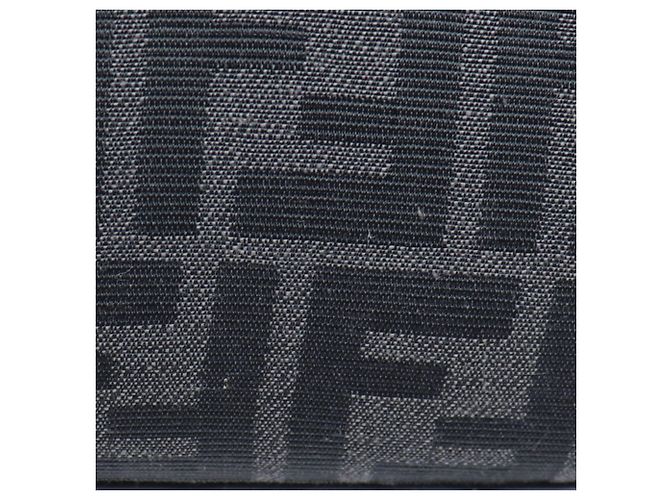 Borsa a Spalla Mini Zucca FENDI Nero - vista 8