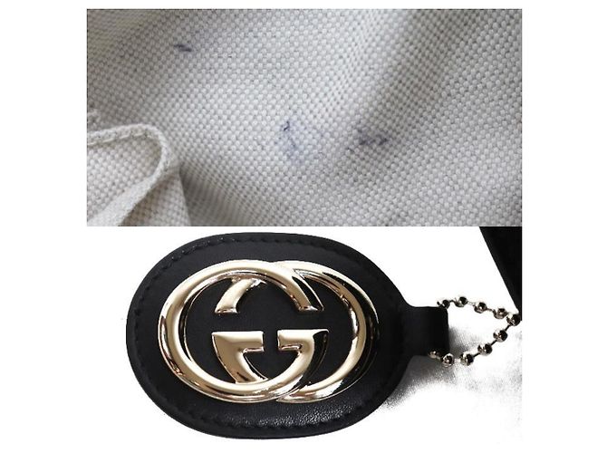 Borsa Tote Sukey Guccissima di Gucci Nero - vista 6