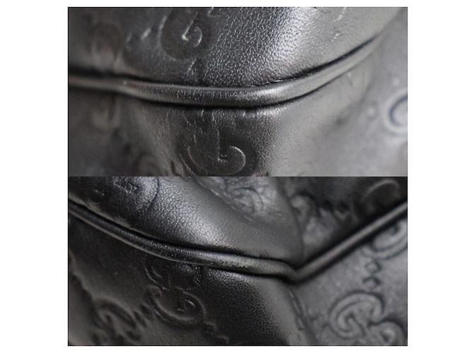Borsa Tote Sukey Guccissima di Gucci Nero - vista 9