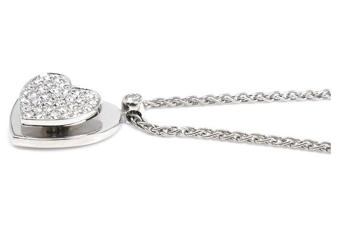 Heartbeat-Halskette aus 18K Weißgold von Piaget - Ansicht 3