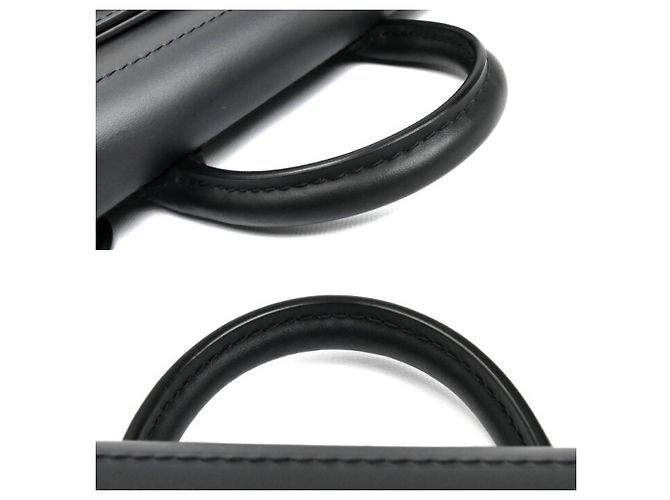 Borsa a spalla 2 in 1 Louis Vuitton Steamer PM in Monogram Eclipse Nero Monogramma - vista 7