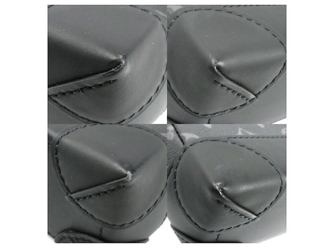Borsa a spalla 2 in 1 Louis Vuitton Steamer PM in Monogram Eclipse Nero Monogramma - vista 8