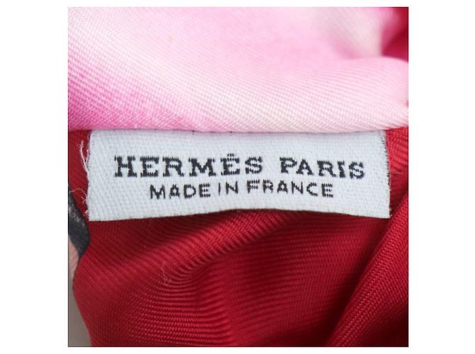 Hermès HERMES Seidenschal Claudia Pink Mehrfarben - Ansicht 4