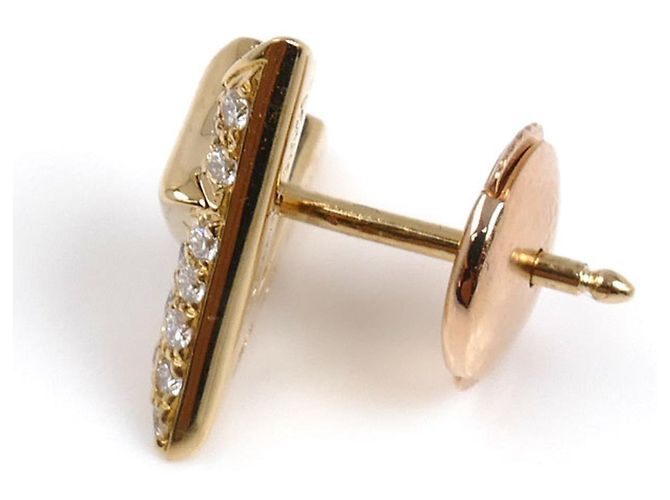 Pendiente LV Volt en oro amarillo de 18K Louis Vuitton Dorado - vista 3