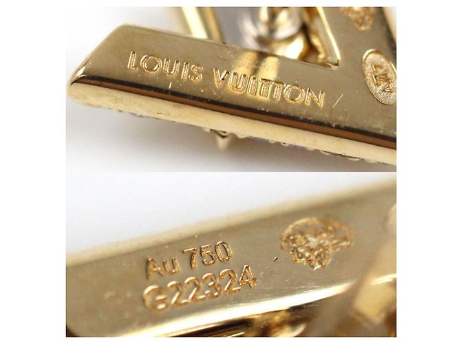 Pendiente LV Volt en oro amarillo de 18K Louis Vuitton Dorado - vista 5