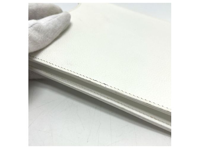 Borsa a Spalla Onimaitou Pochette Hermès Bianco - vista 14