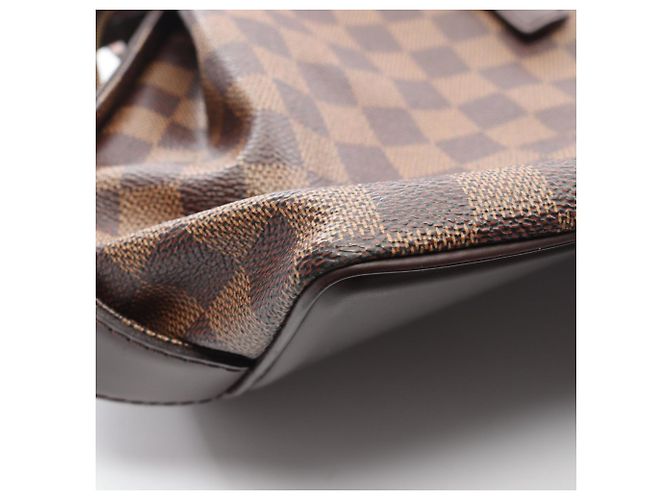 Borsa Tote Chelsea Damier Ebene Louis Vuitton Marrone - vista 10