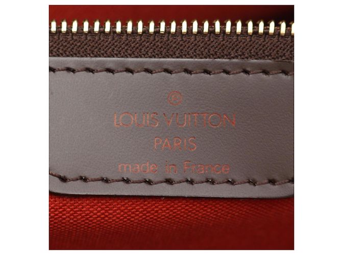 Borsa Tote Chelsea Damier Ebene Louis Vuitton Marrone - vista 4