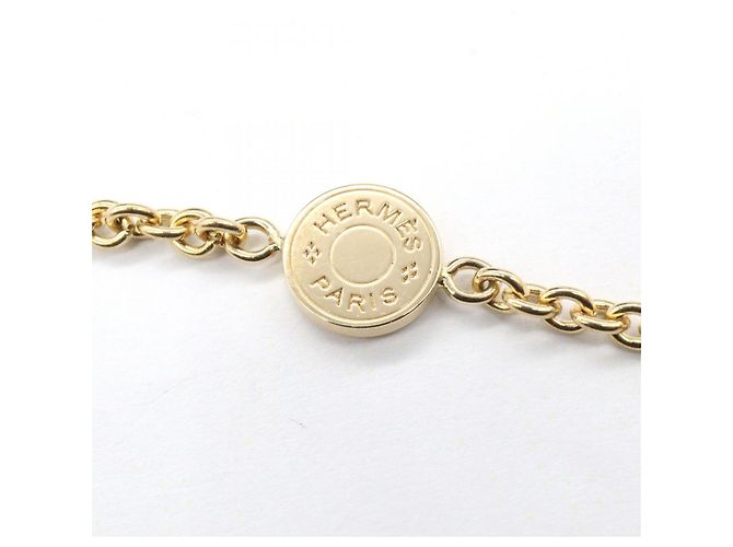 Collana Motivo Birkin di Hermès D'oro - vista 3
