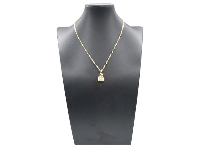 Collana Motivo Birkin di Hermès D'oro - vista 6